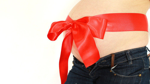 Brzuch kobiety ciężarnej