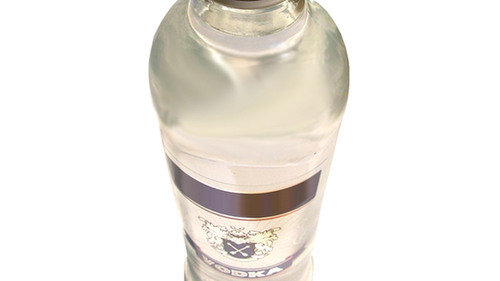 Objawy alkoholizmu Butelka wódki