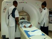 Przygotowanie pacjenta do rezonansu magnetycznego